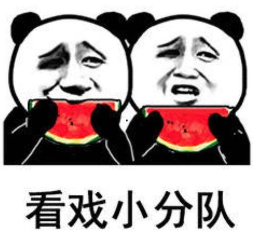 娛樂圈的瓜吃的瓜表情包